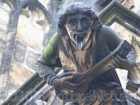 One of Gargoyles of St. Vitus Cathedral - Prague / Praha - Czech Republic - www.tothpal.eu
