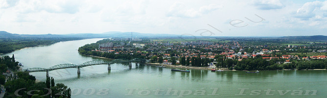 Párkány / Štúrovo from Esztergom - Slovakia - www.tothpal.eu