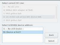 1602 LCD Typing test app - I2C setup - www.tothpal.eu