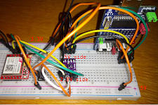 Connecting SIM800L through level shifter to CH341A USB serial adapter - Tóthpál István - www.tothpal.eu