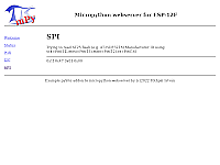 Reading AT25DF321A SPI Flash Manufacturer ID - micropython webserver with pysite example